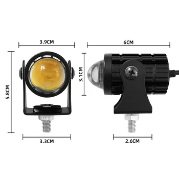 Faruri LED Lumina fața Locului 12V / 24V LED-uri CSP Înaltă Calitate de Vânzare Fierbinte Motocicleta Faruri Pentru Motociclete/Biciclete murdărie /Suv-uri
