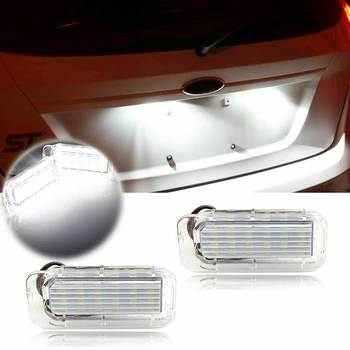 4BUC 18-SMD LED-uri de Înmatriculare Lumini de Eroare Gratuit Pentru Ford Explorer Scape de Fuziune MKC