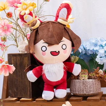 Anime Amber Iepure Drăguț Papusa Genshin Impact Jucărie de Pluș Umplute CartoonThrow Perna de Crăciun, Ziua de naștere Elev Cosplay Cadou de Crăciun 40cm