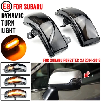 2 buc Laterale de Lumină Oglindă de Semnalizare Lampă de semnalizare Pentru Subaru Forester SJ 2016 2017 2018 Dinamic Lumina de Semnalizare