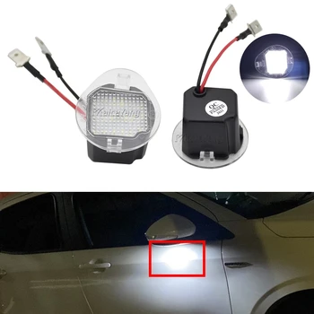 Stânga Dreapta Erori Alb de Înaltă Luminozitate LED Partea de Sub Oglindă Lampă Baltă de Lumină Pentru Jeep Grand Cherokee 2016 2017