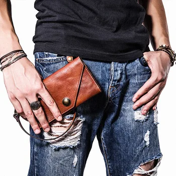 AETOO Barbati portofel de piele lungi bag cardul multi-card retro manual portofel piele tânăr de personalitate bani clip Portofel