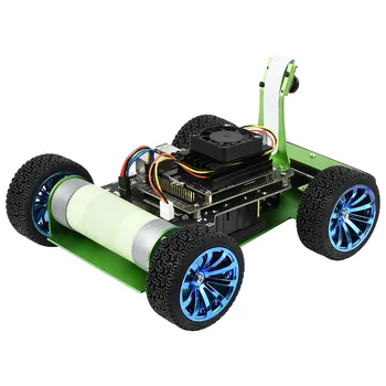 JetRacer 2GB AI Kit de Dezvoltator Accesorii AI Curse Robot Alimentat de la NVIDIA Jetson Nano 2GB JetRacer Inteligență Artificială Masina