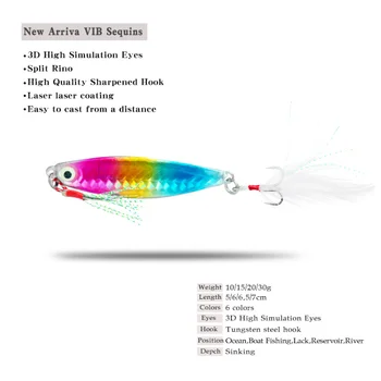 1-4buc 7-30g de Pescuit Nada Greu Momeala Momeli Jerkbait Vibe Vibrații Bionic Luya Artificiale Stabilite pentru Bass Aborda Accesorii