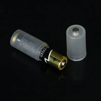 Plastic Baterie Adaptor Convertor Caz, Titularul de Comutare de la AAA la AA Baterie