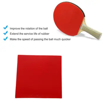 40%HOTUniversal Ping Pong Racheta Inversat Cauciuc Capac Burete pentru Tenis de Masă