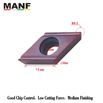MANF DCGT070201R-H-Unelte de strungarie de Carbură Oțel Cuțit Instrument Mini Strung Metal Cutter Plictisitor Cutter Holder SDJCR-1010h