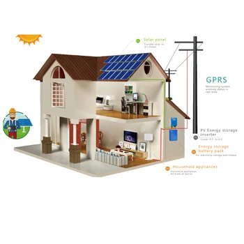JNTECH 5kw offgrid sistem de energie solară utilizarea acasă