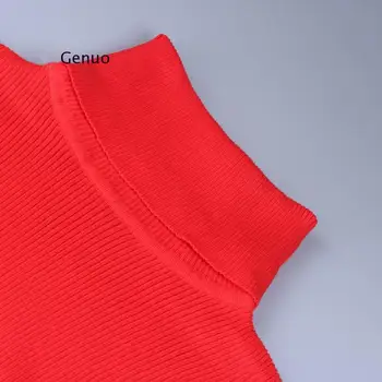 Femei Casual cu Mâneci Lungi Tricotate Solid Moda Pulover de Primăvară și de Toamnă Alb Vrac Butonul Topuri Doamnelor de Toate-Meci Pulover