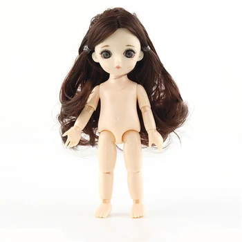 Copilul Dolls13 Articulate Mobile BJD Baby Doll Goala Nud Corpul 15cm Moda Păpuși Jucărie pentru Fete, Cadou 1/8 Jucării DIY