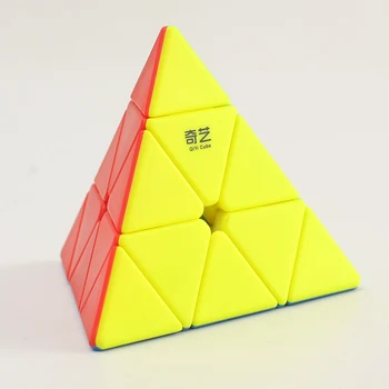 Qiyi Qiming Cub 3x3x3 triunghi Viteza Cub Magic Profesionale cubo magico Puzzle-uri Colorate Jucării Educative Pentru Copii
