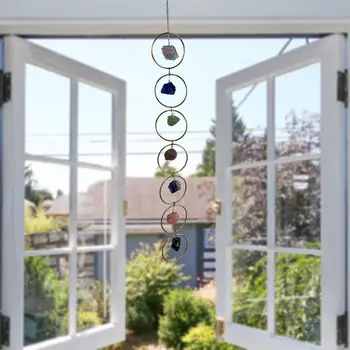 Cristale Pandantiv Bijuterii Vânt Chime lucrate Manual pentru Casa fereastră decorationation