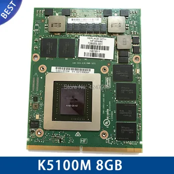 Original K5100M K 5100M 8GB Pentru DELL M6700 M6800 HP 8770W ZBOOK 17 G1 G2 N15E-Q5-A2 CN-034P9D Video Graphic Card cu Display