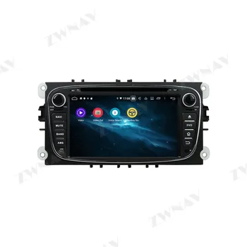 2 din Android 10.0 ecran Auto Multimedia player Pentru FORD Focus S-MAX, Mondeo, C-MAX, Galaxy audio stereo radio navi GPS unitatea de cap