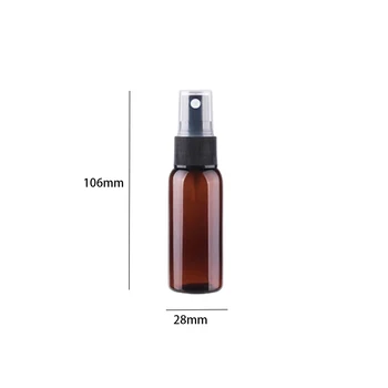 50PCS 30ML Gol Sticla cu Pulverizator pentru a Călători Machiaj Cosmetice Reîncărcabile Sticle de Parfum Spray Sticla 1oz Plastic Container de Depozitare