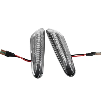 Secvențială Intermitent LED-uri de Semnalizare de poziție Laterale Lumina Semnalizator Pentru BMW X3 E83 X1 E84 X5 X53 E60 E61 E46 E81 E82 E90 E92 E87 E88