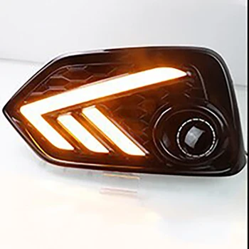 LED DRL daytime running light cu galben lumina de semnalizare pentru honda civic 2016-2021 hatchback drl piese auto