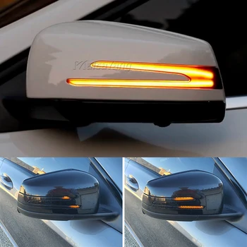 Dinamic Auto Oglinda retrovizoare Lumina de Semnalizare C204 C117 X117 Indicator LED de Semnalizare Lampa De Benz W221 W212 W204 W176 W246 X 156