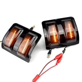 2 buc LED-uri Auto Dinamic Semnalizare Semnalizare Lumină Intermitentă Pentru 2008-2016 Ford F250 F350 F450 Super Duty