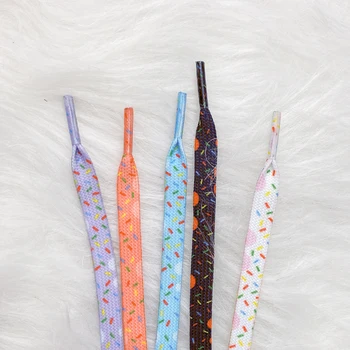 Individuale Popcorn focuri de Artificii Siret Model High-top Canvas Adidasi Șireturi de Culori de Moda Femei Barbati Șireturile Dropship