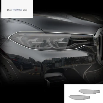 Pentru BMW X7 G07 2019-2021 Far Auto cu Folie de Protectie Fata de Lumina Anti-zero Cover TPU Transperent Accesorii