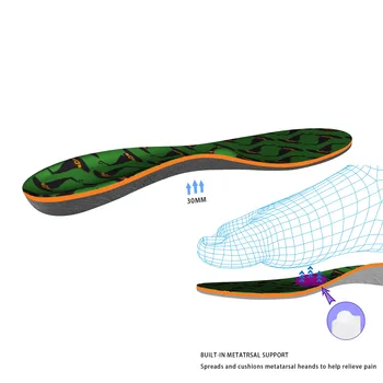Picioare Plate Ortopedice Fasciita Plantara Tălpi Interioare Încălzite Barbati Suport Arc Șablon De Durere Toc Adidași Pantofi Introduce Perna De Boot