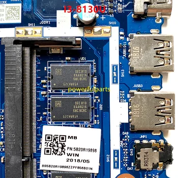 Pentru lenovo ideapad 330-17IKB 330-15IKB placa de baza cu I3-8130U cpu 4G RAM 5B20R19898 NM-B451 folosit de lucru perfect