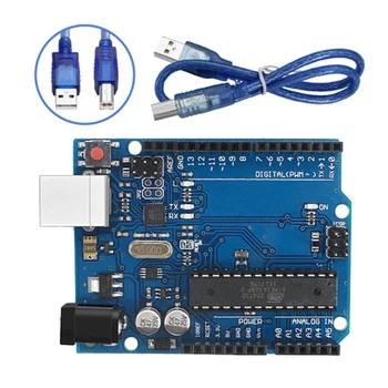 Pentru Placa de Dezvoltare Arduino UNO R3 Consiliul de Dezvoltare Atmega328p Microcontroler Placa de Dezvoltare Cu Cablu USB