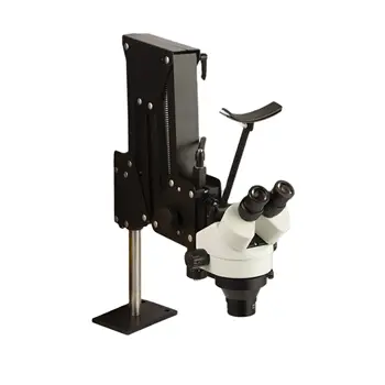 Brat flexibil Stereo Microscop 10x Widefield Ocular pentru Piatră de Diamant Repararea Stabilirea Bijuterii Instrumente