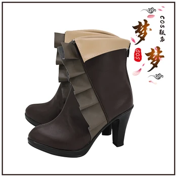 Anime Arifureta Shokugyou de Sekai Saikyou Yue Cosplay Pantofi de Partid Scurte, Tocuri inalte Cizme Personalizate