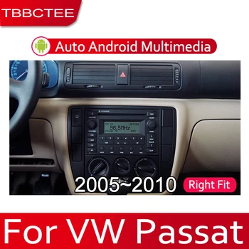 TBBCTEE Auto Sistem Android 1080P IPS LCD Ecran Pentru Volkswagen VW Passat B6 2005~2010 Mașină Jucător de Radio Navigație GPS WiFi DVD