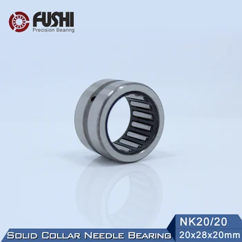 NK20/20 Rulment 20*28*20 mm ( 5 BUC ) Solidă Guler Rulmenții cu Ace Fără Inel Interior NK20/20 NK2020 Rulment