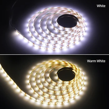 LED hand Senzor de Lumina Benzi USB Alimentat Dulap Dulap Pat Lampă cu LED-uri Sub Cabinetul Lumina de Noapte Pentru Dulap Scări Bucătărie