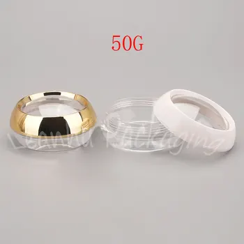 50G Mini Crema de Plastic Cutii de conserve , 50CC Mici din Plastic Borcan Cosmetice , Gol Container Cosmetice , Machiaj Sub-îmbuteliere ( 30 BUC/Lot )