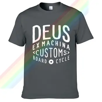 Deus-Ex-Machina Vamale Bord Ciclu T Camasa Pentru Barbati Limitied Edition Unisex Marca T-shirt Bumbac Uimitoare Maneci Scurte Topuri