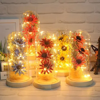 Flori artificiale de Lumină LED Monthers Zi Cadou de Suvenir de Nunta Cadou pentru Invitatii Petrecere a Burlacelor Cadou Suvenir Cu LED-uri Lumina